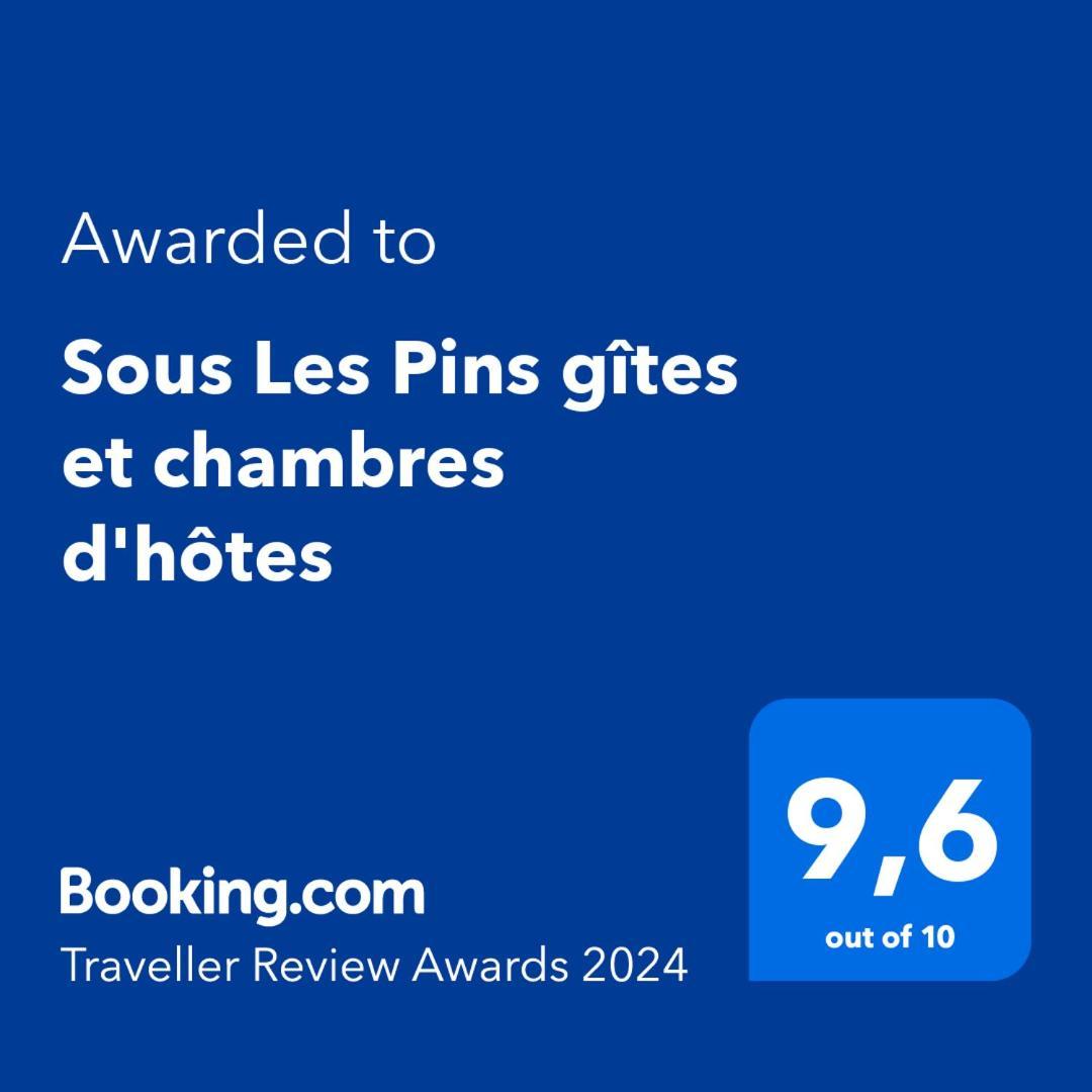 Sous Les Pins Gites Et Chambres D'Hotes 拉隆德莱丝莫里斯 外观 照片